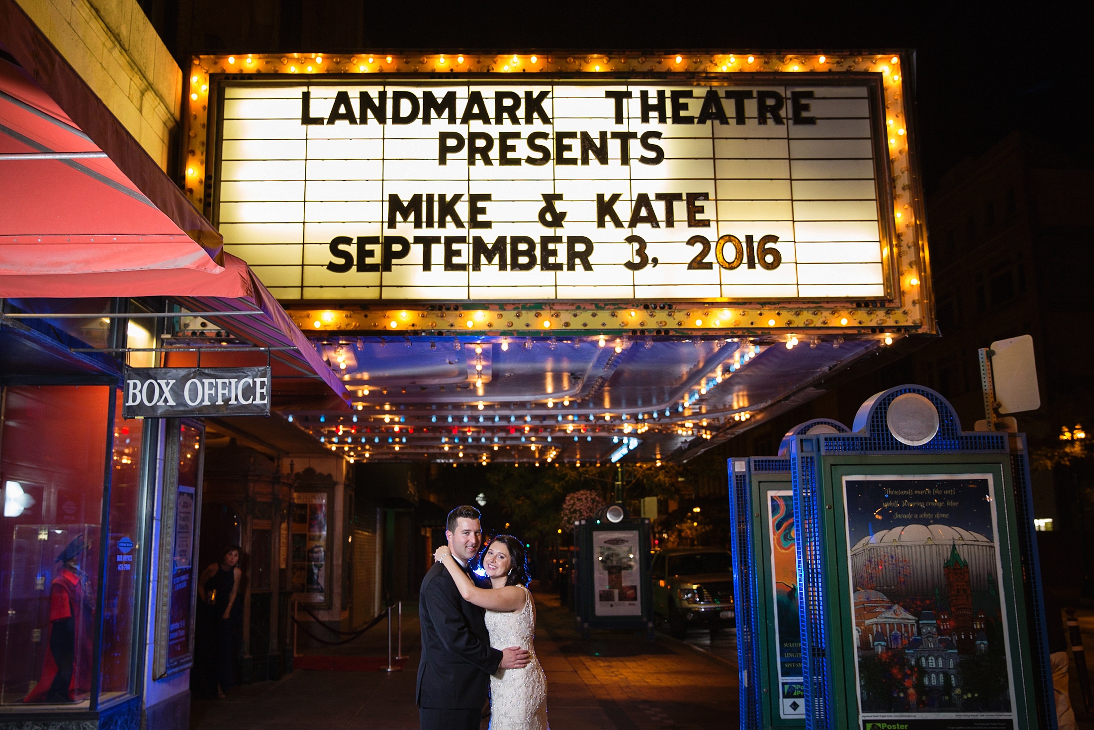 the landmark theatre, syracuse, ny, wedding