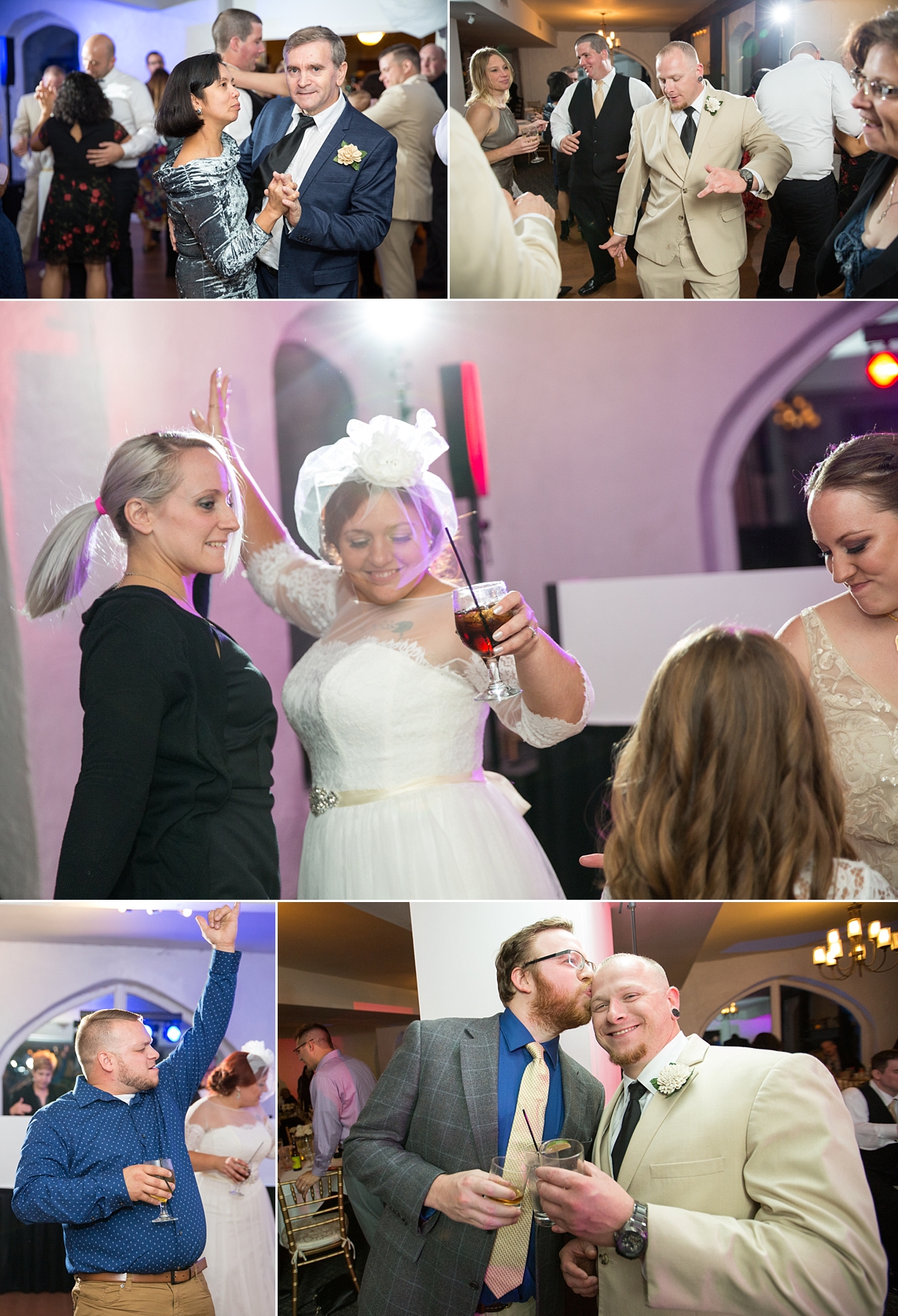 beardslee castle, little falls, ny, sarah heppell photography, wedding reception guests dancing, bride dancing at reception