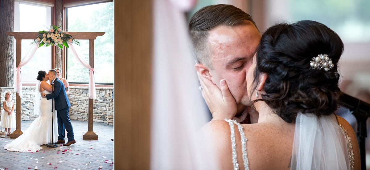 tailwater lodge, altmar, ny, wedding, sarah heppell photography, mori lee, jos a banks, travis floral