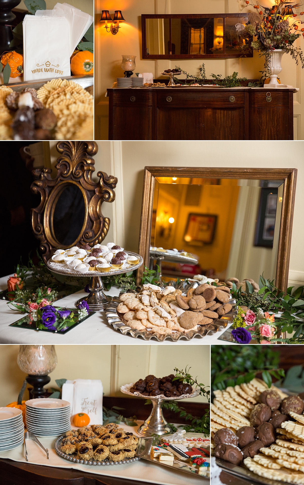 dessert wedding reception at the lincklaen house in cazenovia, ny, sarah heppell photography